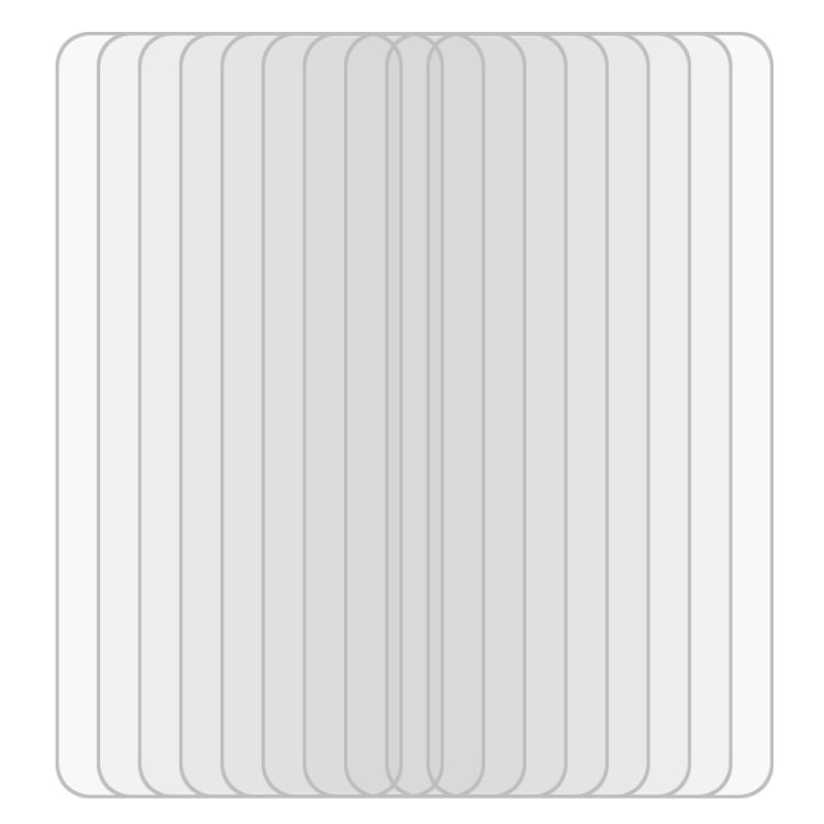 10 PCS for OPPO Reno 2 Ultra Slim 9H 2.5D Tempered Glass Screen Protective Film