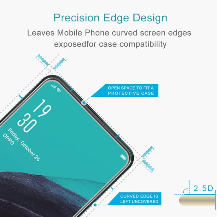 10 PCS for OPPO Reno 2 Ultra Slim 9H 2.5D Tempered Glass Screen Protective Film
