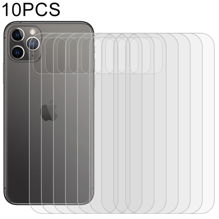 10 PCS For iPhone 11 Pro Soft Hydrogel Film Full Cover Back Protector