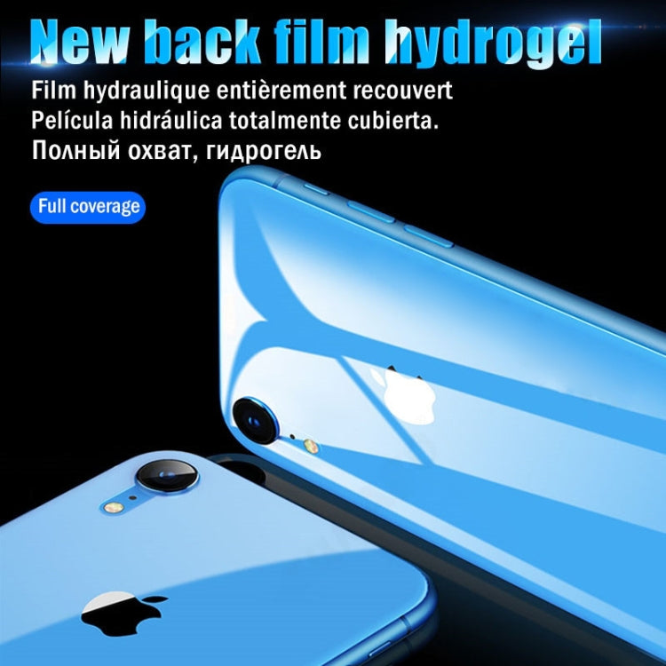 10 PCS For iPhone 11 Soft Hydrogel Film Full Cover Back Protector