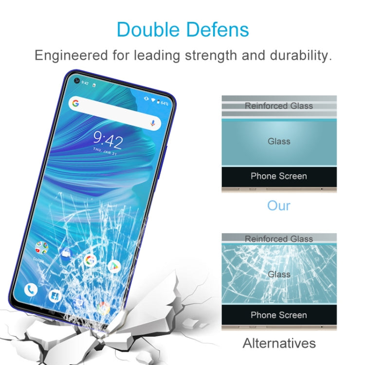 10 PCS for UMIDIGI F2 Ultra Slim 9H 2.5D Tempered Glass Screen Protective Film