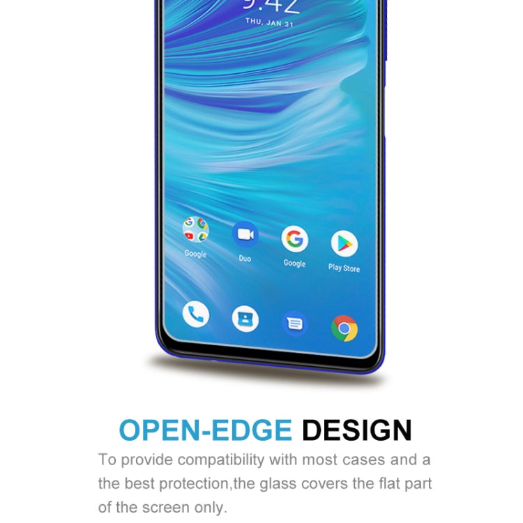 50 PCS 0.26mm 9H 2.5D Tempered Glass Film for UMIDIGI F2