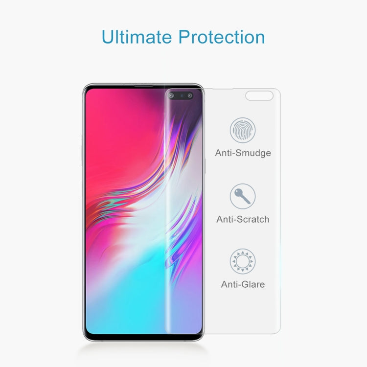 50 PCS Non-full PET Soft Screen Protector for Galaxy S10 5G