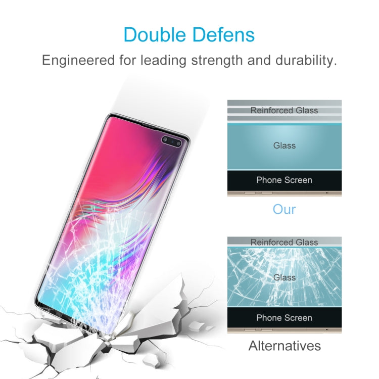 50 PCS Non-full PET Soft Screen Protector for Galaxy S10 5G