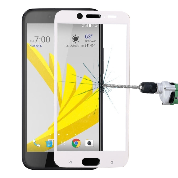 For HTC 10 evo 0.3mm 9H Surface Hardness 2.5D Curved Silk-screen Full Screen Tempered Glass Screen Protector