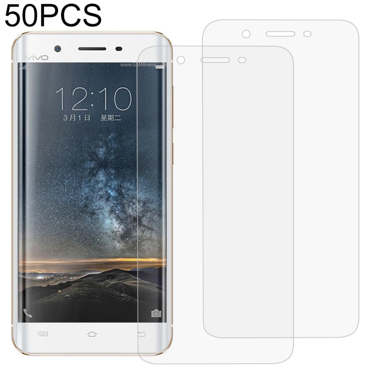 50 PCS 3D Curved Full Cover Soft PET Film Screen Protector for Vivo Xplay5