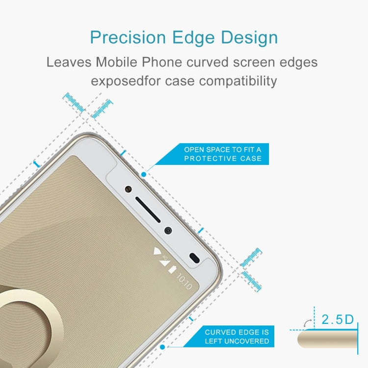 0.26mm 9H 2.5D Tempered Glass Film for Alcatel 3V