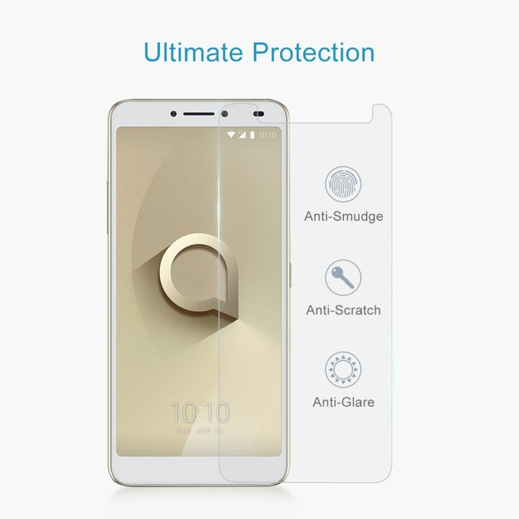 0.26mm 9H 2.5D Tempered Glass Film for Alcatel 3V