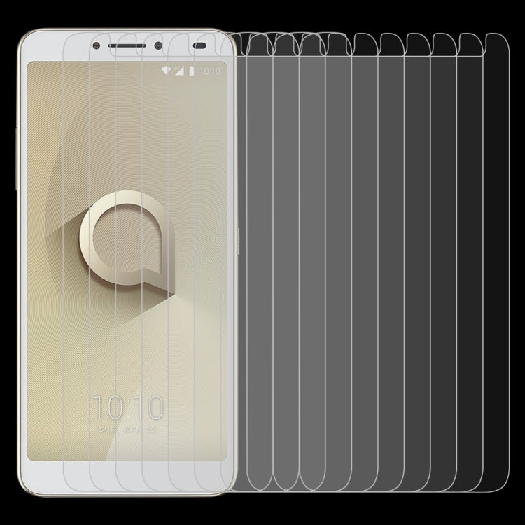 10 PCS 0.26mm 9H 2.5D Tempered Glass Film for Alcatel 3V