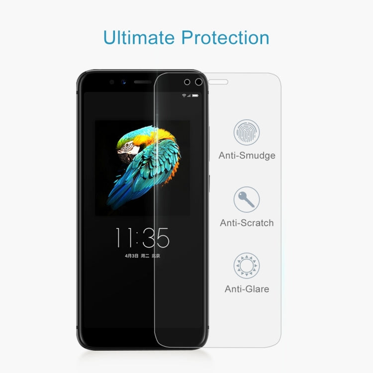 10 PCS 0.26mm 9H 2.5D Tempered Glass Film for Lenovo S5