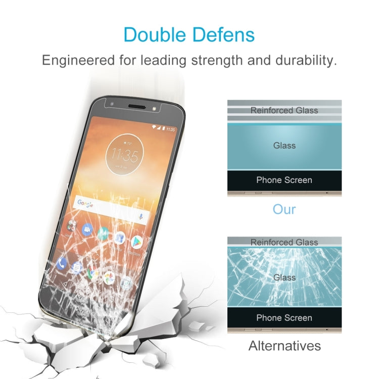 100 PCS 0.26mm 9H 2.5D Tempered Glass Film for Motorola Moto E5 Play
