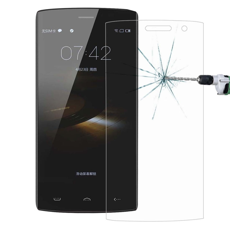 HOMTOM for  HT7 & HT7 Pro (S-MPH-1262 & S-MPH-1810) 0.3mm 9H Surface Hardness Explosion-proof Tempered Glass Screen Film