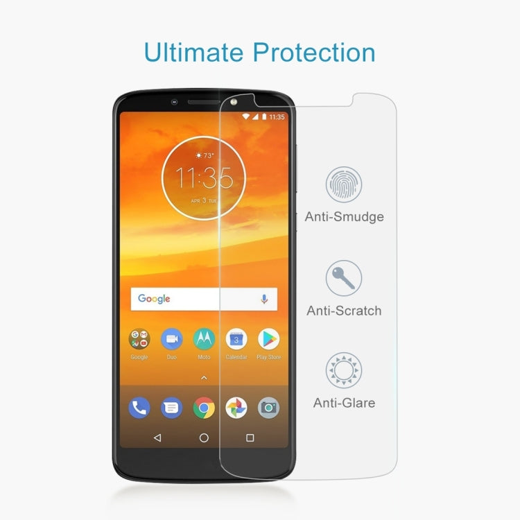 2 PCS 0.26mm 9H 2.5D Tempered Glass Film for Motorola Moto E5 Plus