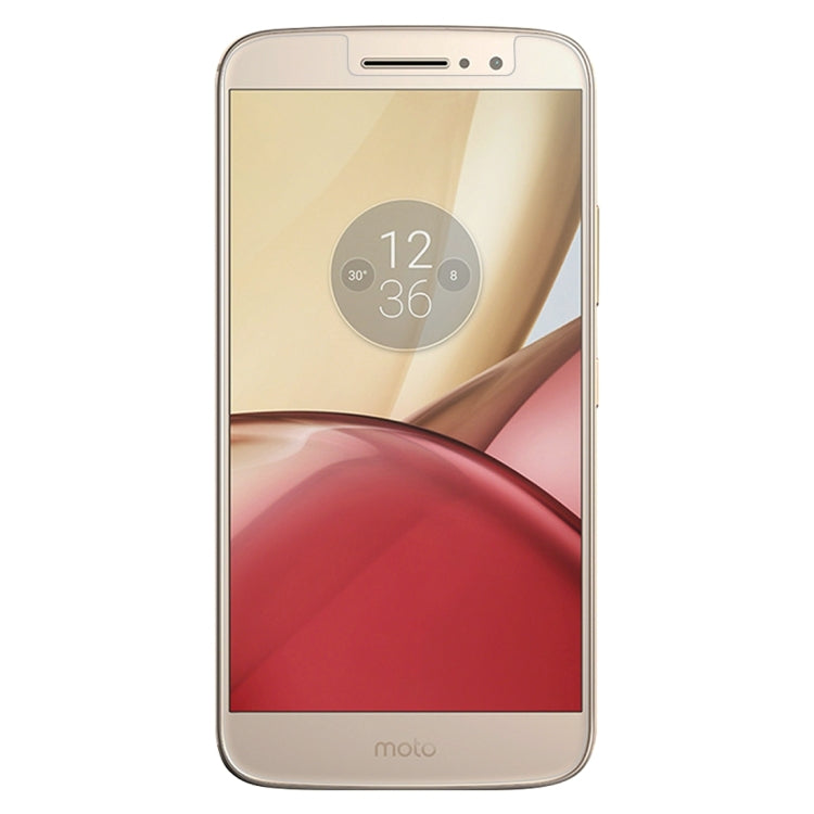 100 PCS 0.26mm 9H 2.5D Tempered Glass Film for Motorola Moto M