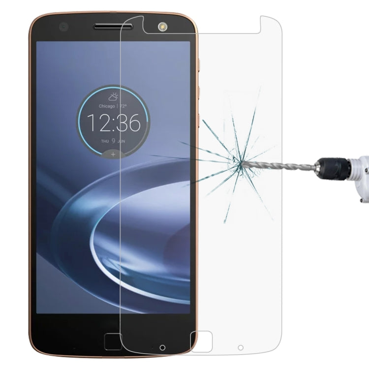 0.26mm 9H 2.5D Tempered Glass Film for Motorola Moto Z Force