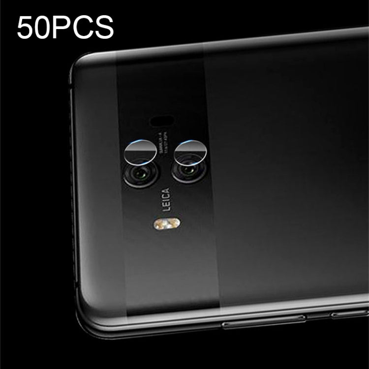 50 PCS Soft Fiber Back Camera Lens Film for Huawei Mate 10 Pro