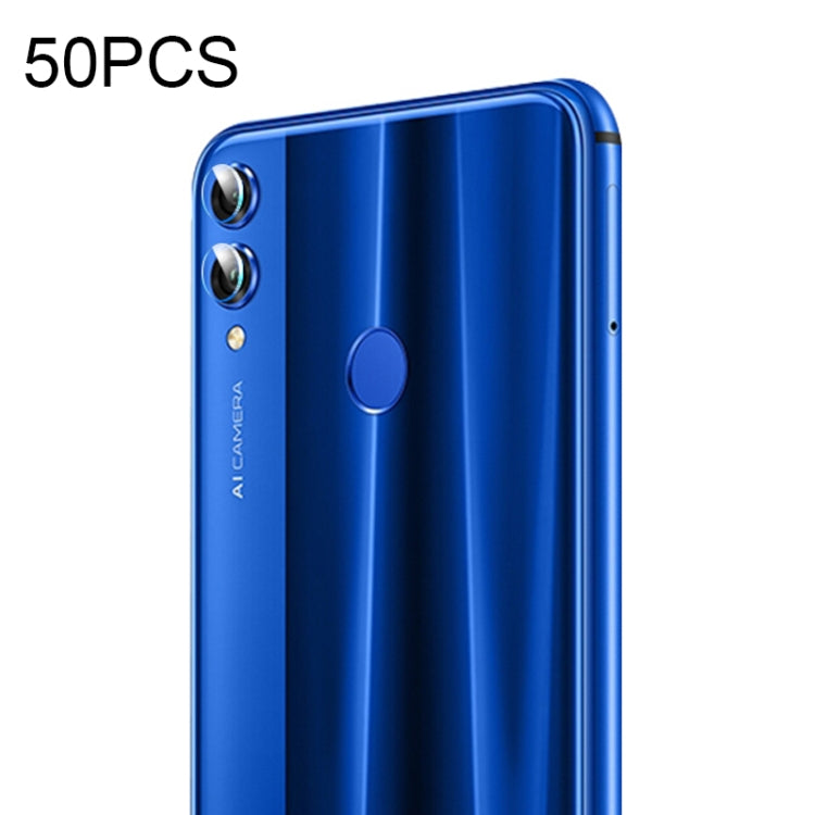 50 PCS Soft Fiber Back Camera Lens Film for Huawei Honor 8X