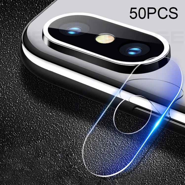 50 PCS Soft Fiber Back Camera Lens Film for Xiaomi Mi Mix 3