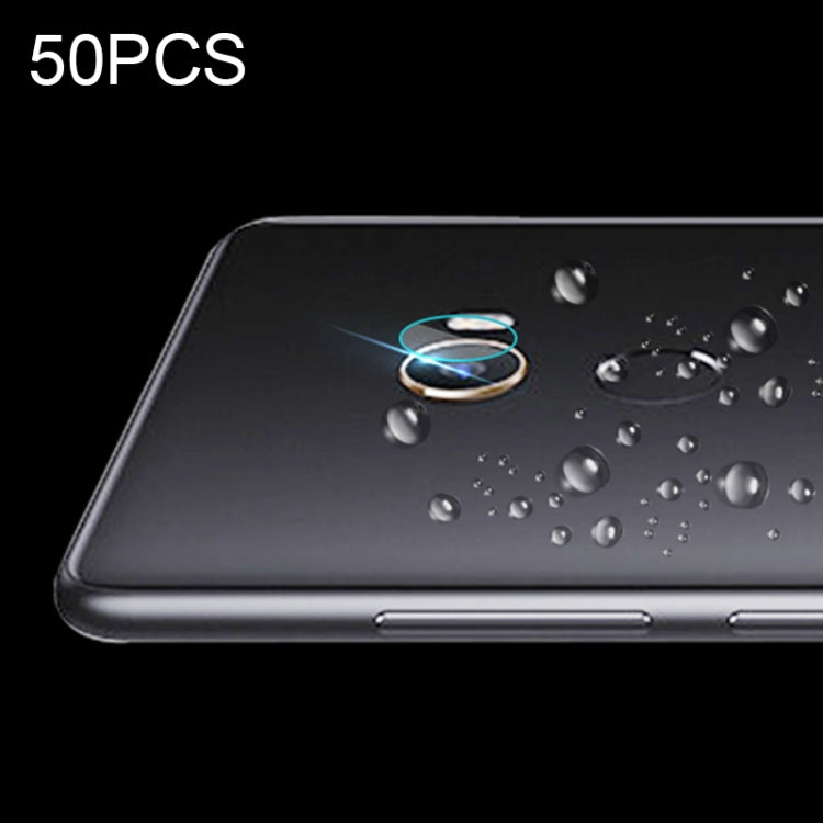 50 PCS Soft Fiber Back Camera Lens Film for Xiaomi Mi Mix 2
