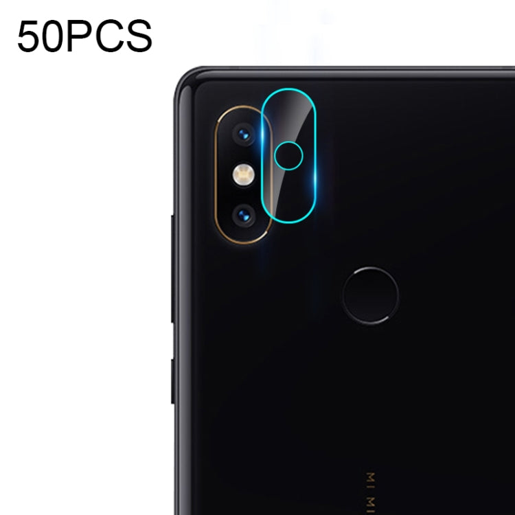 50 PCS Soft Fiber Back Camera Lens Film for Xiaomi Mi Mix 2S