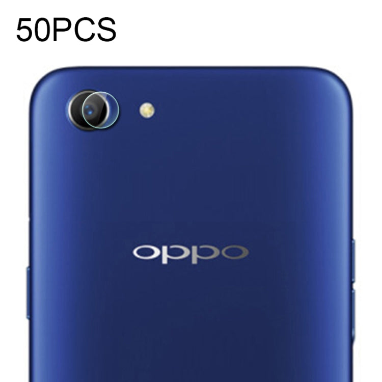 50 PCS Soft Fiber Back Camera Lens Film for OPPO R9s