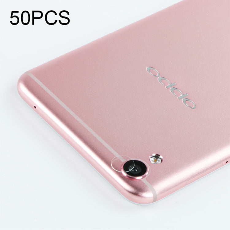 50 PCS Soft Fiber Back Camera Lens Film for OPPO R9 Plus