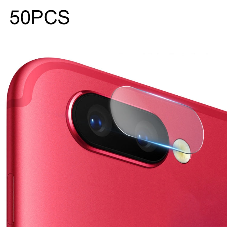 50 PCS Soft Fiber Back Camera Lens Film for OPPO R11 Plus