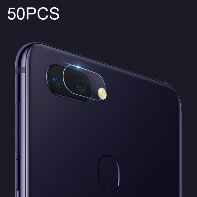 50 PCS Soft Fiber Back Camera Lens Film for OPPO R15