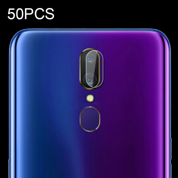 50 PCS Soft Fiber Back Camera Lens Film for OPPO A9