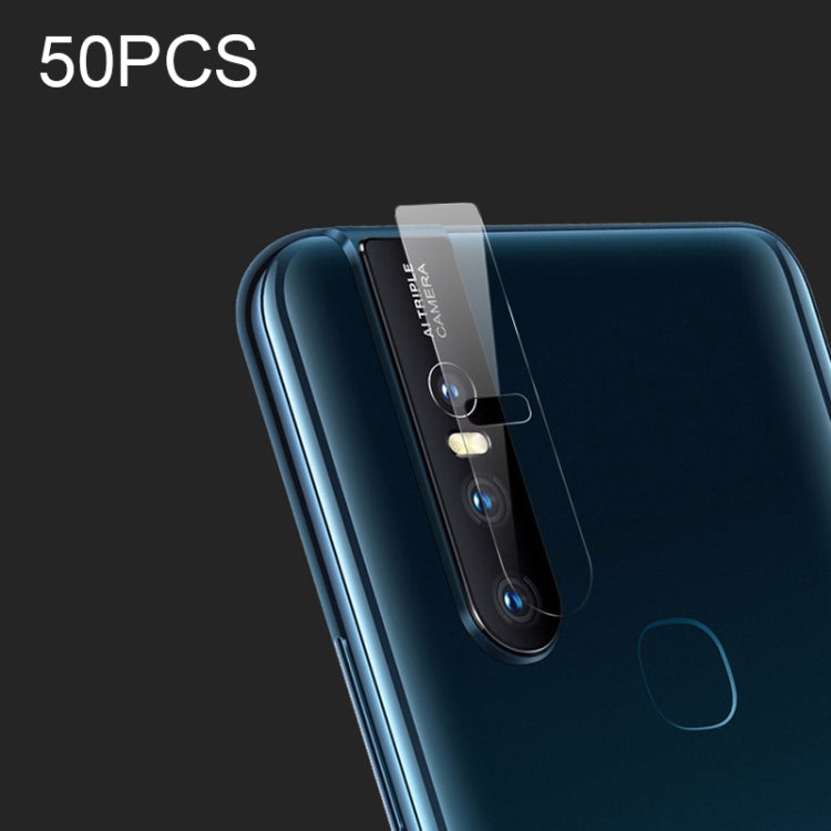 50 PCS Soft Fiber Back Camera Lens Film for Vivo S1