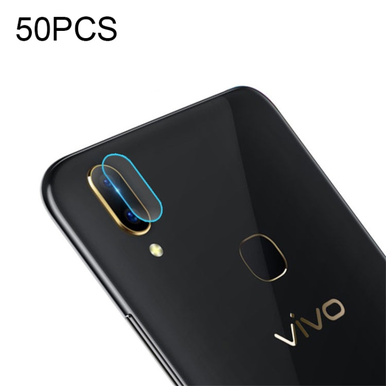 50 PCS Soft Fiber Back Camera Lens Film for Vivo Y85