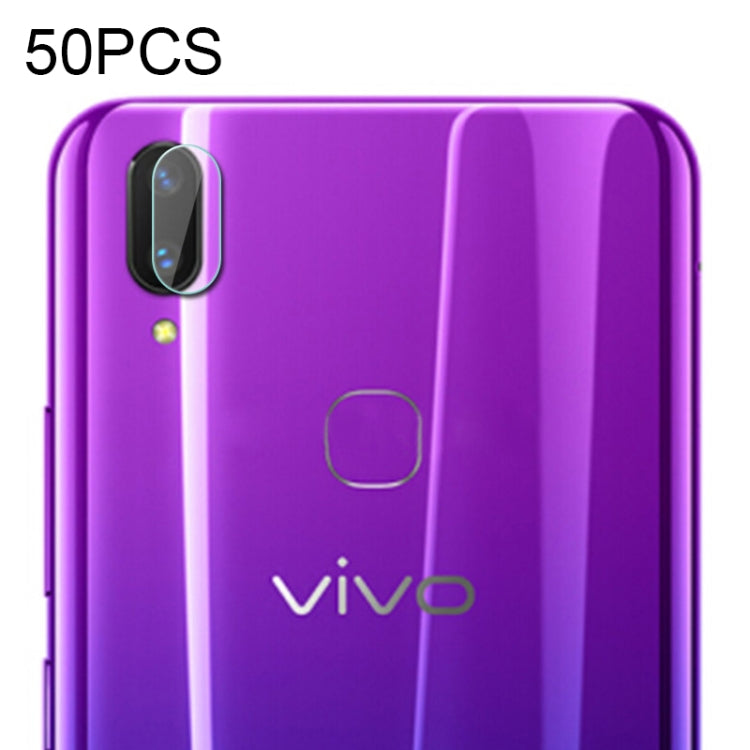 50 PCS Soft Fiber Back Camera Lens Film for Vivo Z1