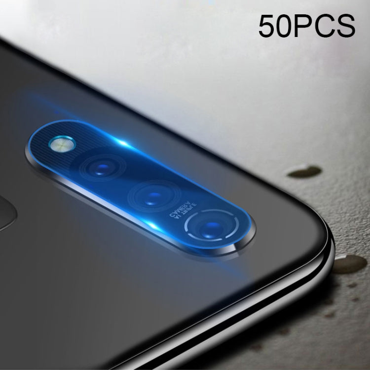 50 PCS Soft Fiber Back Camera Lens Film for Vivo Z5x