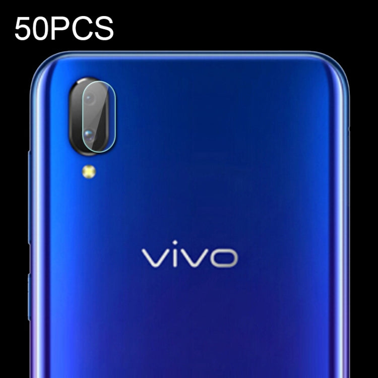 50 PCS Soft Fiber Back Camera Lens Film for Vivo V11 Pro