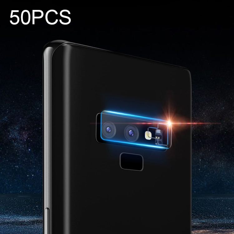 50 PCS Soft Fiber Back Camera Lens Film for Galaxy Note 9