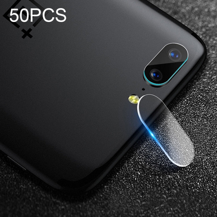 50 PCS Soft Fiber Back Camera Lens Film for OnePlus 5T