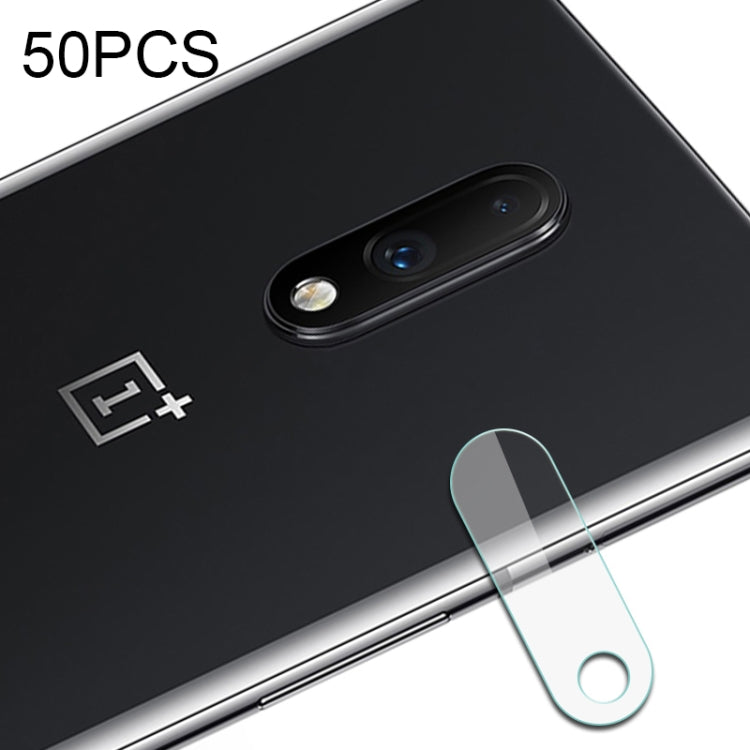 50 PCS Soft Fiber Back Camera Lens Film for OnePlus 7