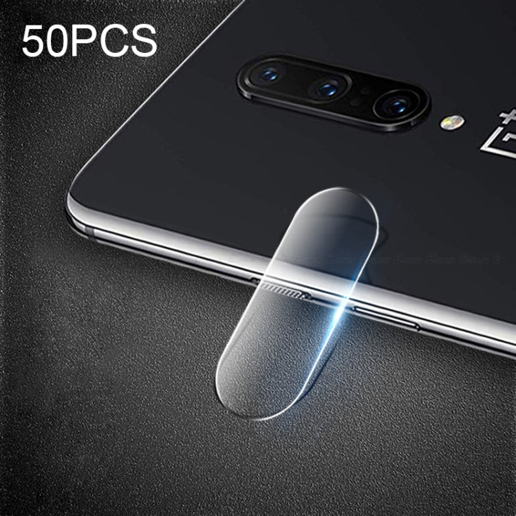 50 PCS Soft Fiber Back Camera Lens Film for OnePlus 7 Pro