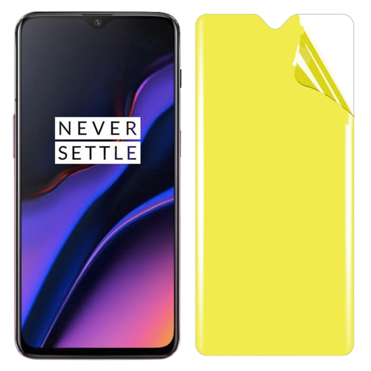 For OnePlus 6T Soft TPU Full Coverage Front Screen Protector