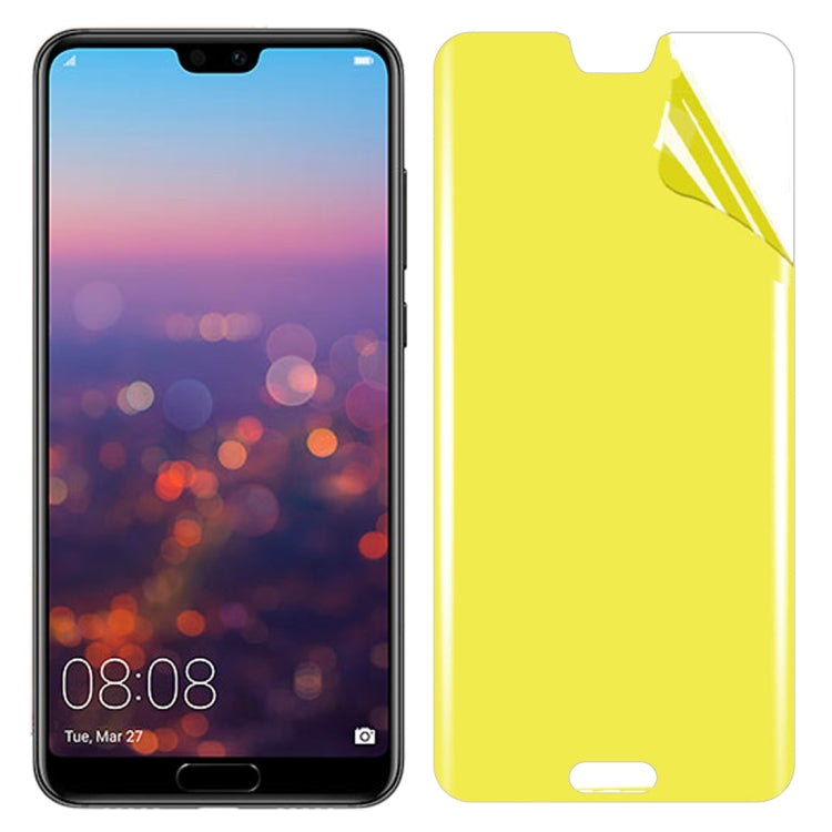 For Huawei P20 Lite Soft TPU Full Coverage Front Screen Protector