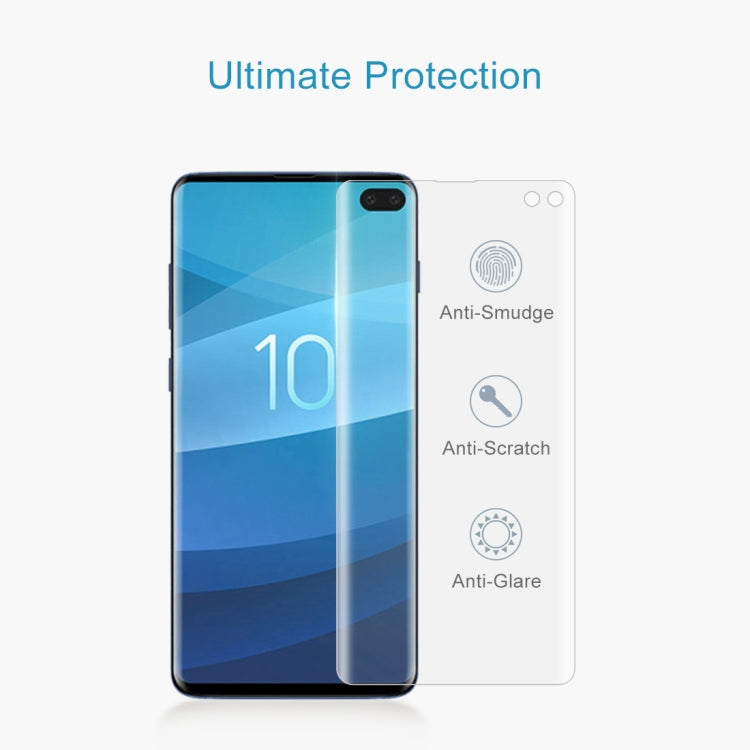 50 PCS Non-full PET Soft Screen Protector for Galaxy S10+