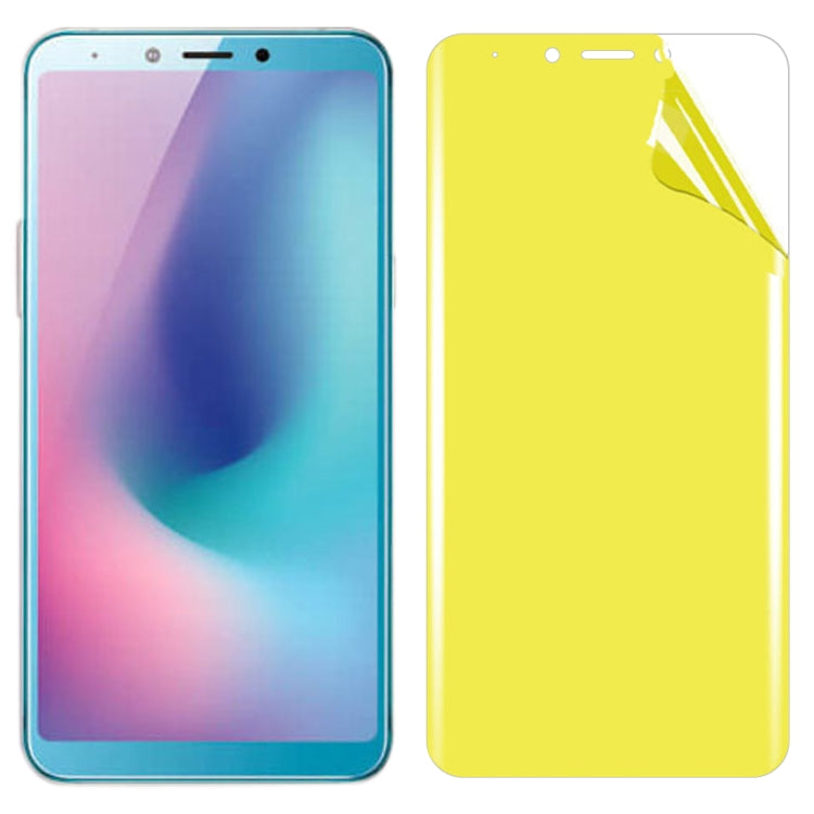 For Galaxy A6s Soft TPU Full Coverage Front Screen Protector