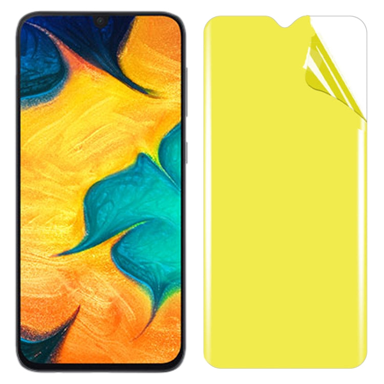 For Galaxy A30 / A50 / A40s / M30 Soft TPU Full Coverage Front Screen Protector