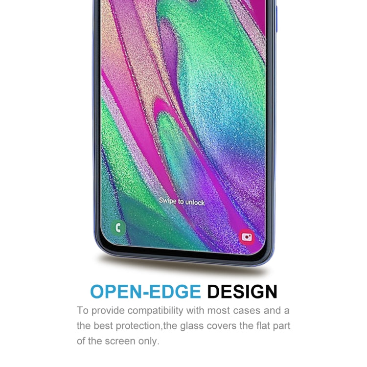 10 PCS 2.5D Non-Full Screen Tempered Glass Film for Galaxy A40