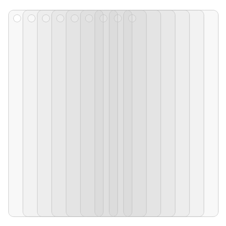 10 PCS 2.5D Non-Full Screen Tempered Glass Film for Galaxy A60