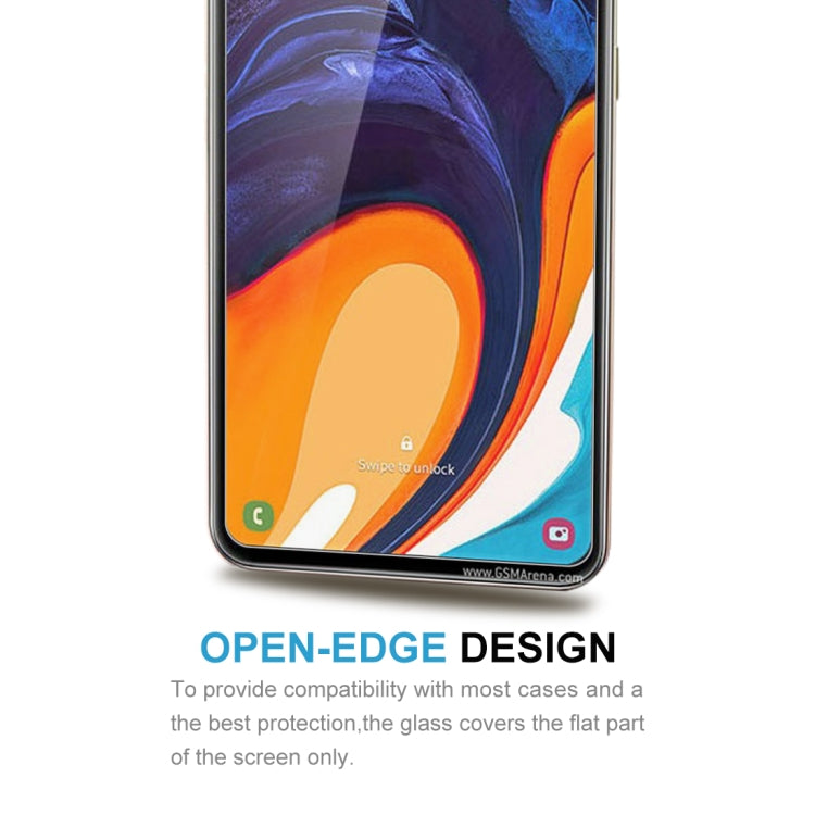 50 PCS 2.5D Non-Full Screen Tempered Glass Film for Galaxy A60
