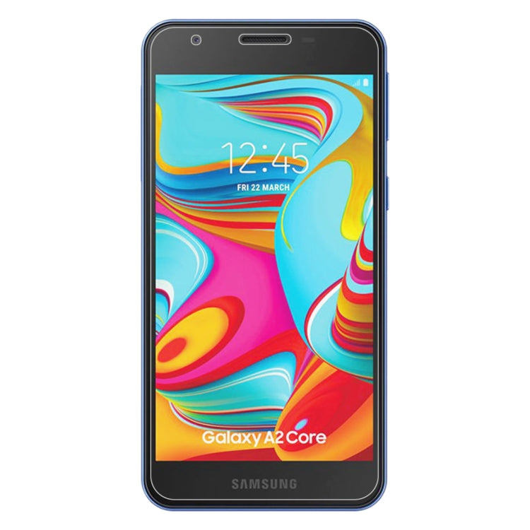 50 PCS 2.5D Non-Full Screen Tempered Glass Film for Galaxy A2 Core