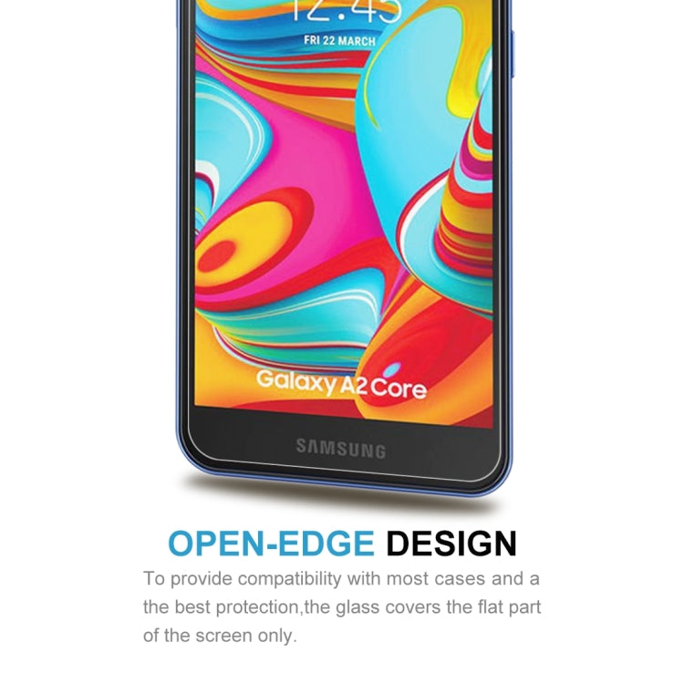 2.5D Non-Full Screen Tempered Glass Film for Galaxy A2 Core