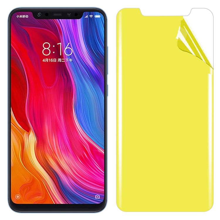 For Xiaomi Mi 8 Soft TPU Full Coverage Front Screen Protector
