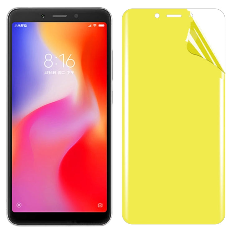 For Xiaomi Redmi 6A Soft TPU Full Coverage Front Screen Protector
